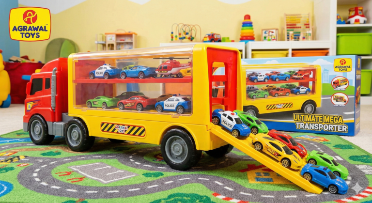 Ultimate Mega Transporter Truck Playset